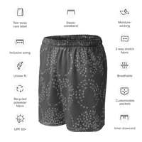 All-Over Print Mesh Shorts