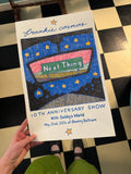 Next Thing Anniversary Bowery Ballroom Show Poster